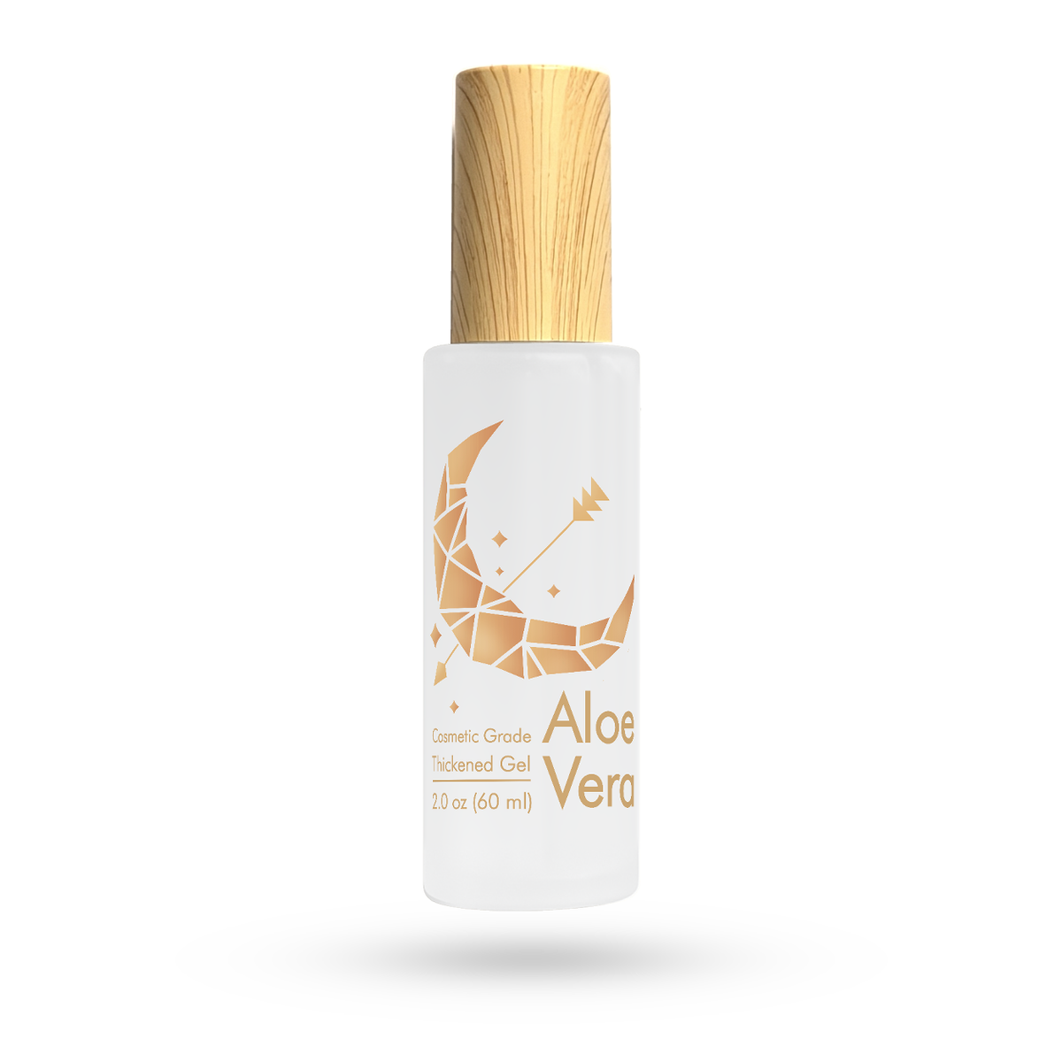 MoonShatter Aloe Gel Bonder 60 ml bottle front with bamboo cap