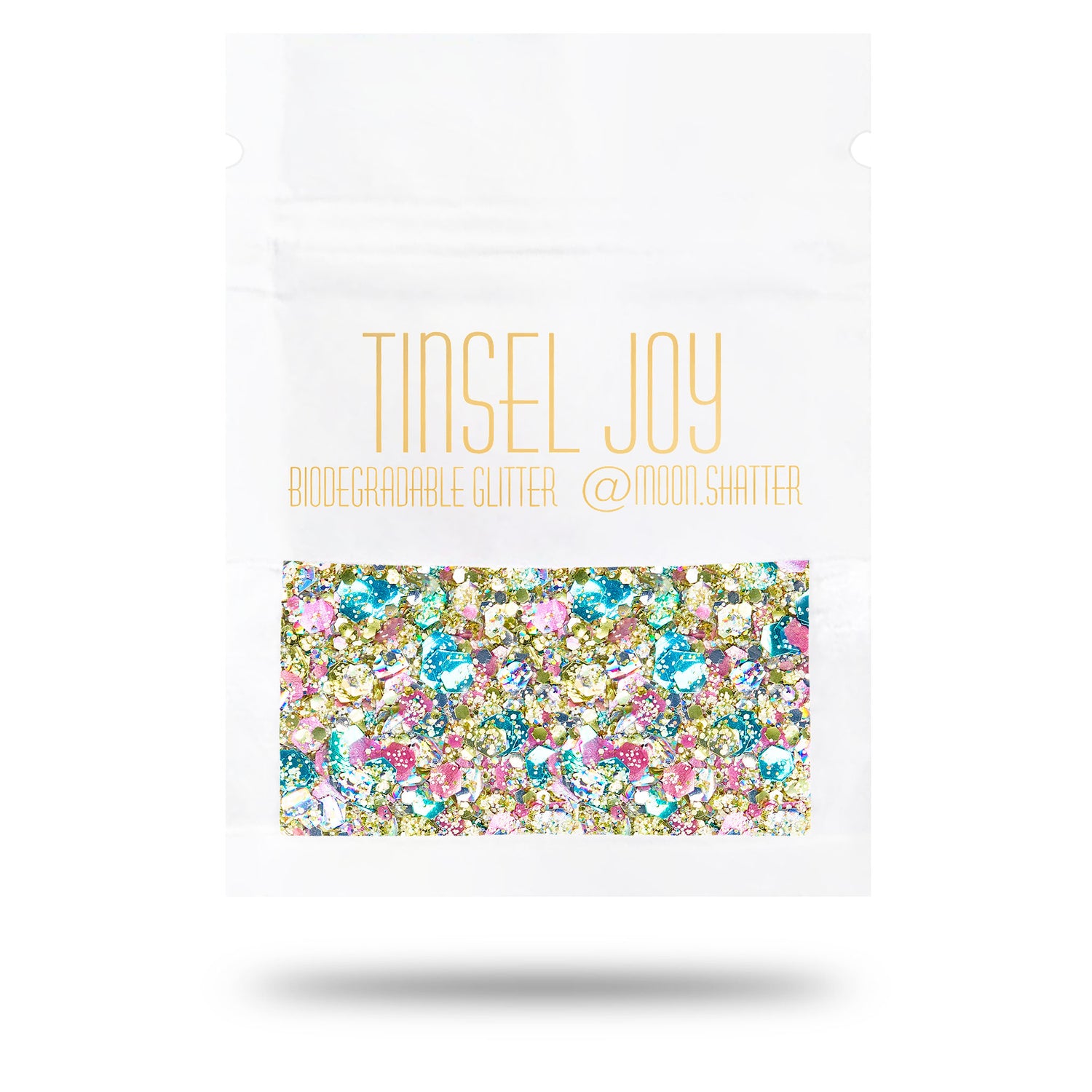 Tinsel Joy biodegradable bio glitter — MoonShatter EcoGlitter
