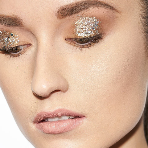 Makeup & Glitter Application - Moon Shatter EcoGlitter